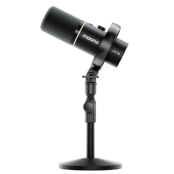 MAONO PD200W Hybrid Wireless Podcast Mic for PC/Phone/CameraXLR/USB Dynamic Microphone for Streaming Recording Content Creation J260423