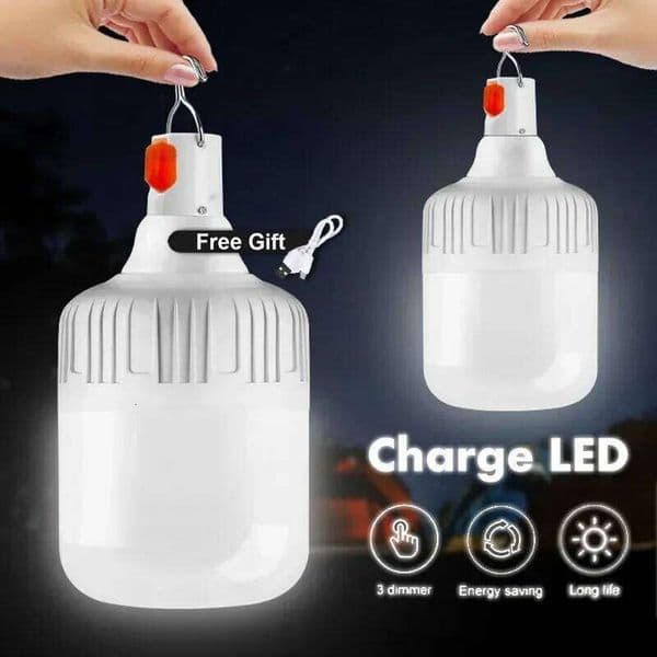 USB Rechargeable Equipment LED Emergency Light Outdoor 60W BBQ Camping Lights Hiking Sports Entertainment S260423