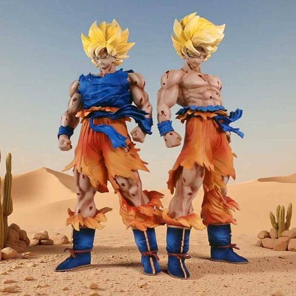 New 31cm Dragon Ball Z Goku Figure Super Saiyan Action Figures Pvc Statue Collection Desktop Decorate Model Toys Xmas Gifts S260423