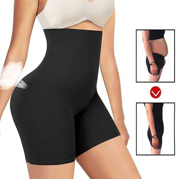High Waisted Body Shaper Shorts Shapewear for Women Tummy Control Thigh Slimming Waist Trainer Butt Lifter Shaping Briefs Panty L260423