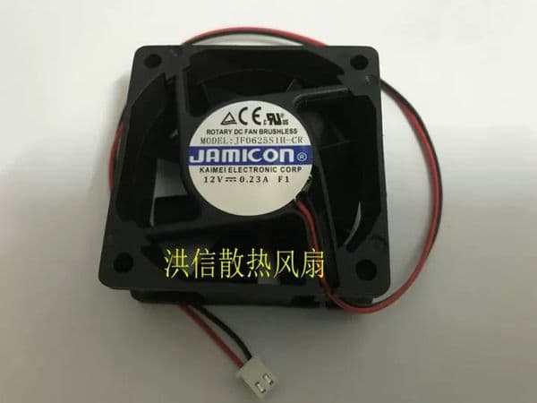 Free shipping original 6025 JF0625S1H-CR DC12V 0.23A 60 * 25MM cooling fan