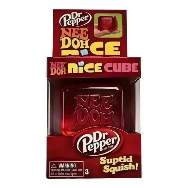 high quality Needoh Nice Squishy Square Shape Stress Relief Ball Squeeze Sensory Fidget Toys Ice Cube Slow Rise