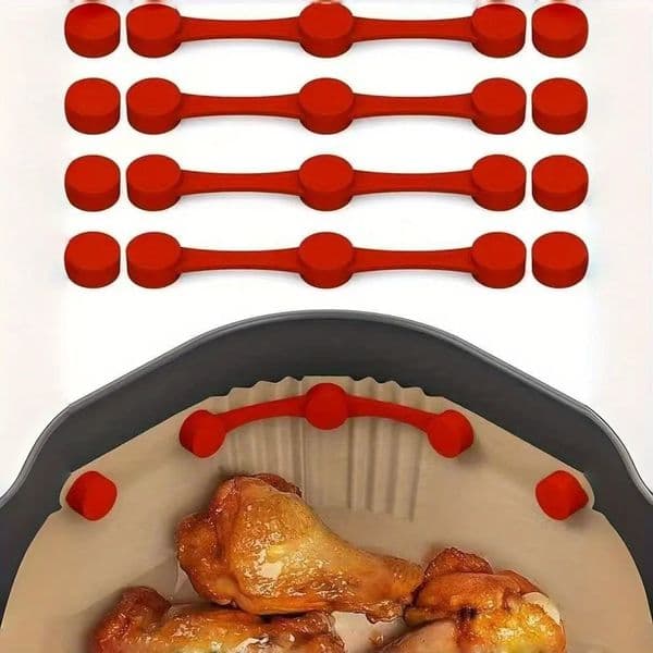 Air Fryer Magnet Silicone Buckle Magnetic Clips Parchment paper used to control the air fryer can be reused 260423
