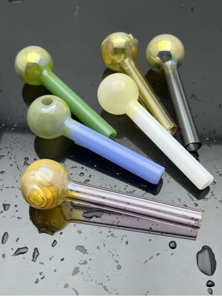 Glass Smoking pipes hookah Oil Burner Pipes Smokings Colorful 10cm Colorful Smoking Glass Direct Cooker