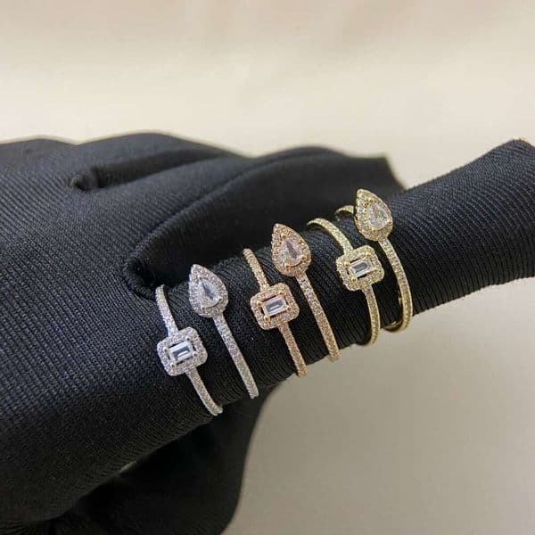 Precision Edition Hot Sale High-End European And American Style Light Luxury Versatile Fashion Ring High-Quality