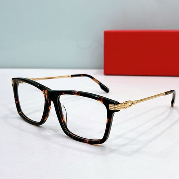 Ladies square sunglasses Classic Men Optical Designer Glasses Travel Outdoor Indoor Metal Full Frame Sunglasses Comes with dedicated box CT0687