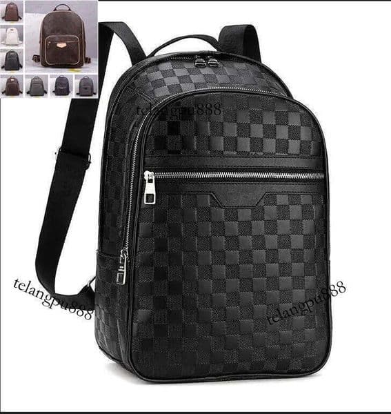 NEW 2026 Mens Travel New AAAAA Quality Arrival PU Leather Backpack Bag Womens Backpacks Designer Fashion Casual Women Back pack Style