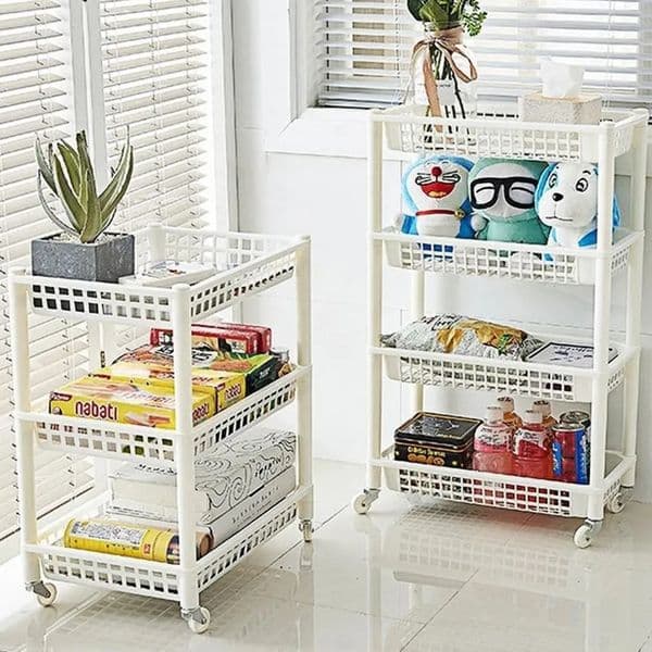 2026 Newdesigner Kitchen Goods H Storage cologne Rack Shelf Wheeled Mobile Detachable Toilet Bathroom Makeup Finishing Cabinet Drawer perfume Locker Free Shippi