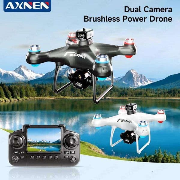 E55 Mini Dual Camera 8K Aerial HD Profesional Remote Control Aircraft GPS Positioning Avoidance Brushless Motor Drone Fulaying
