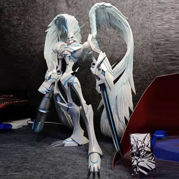 20cm/787inch Digimon Adventure Omegamon Merciful Mode Figure Digimon Action Figures Pvc Statue Collection Model Toys Gifts S260424