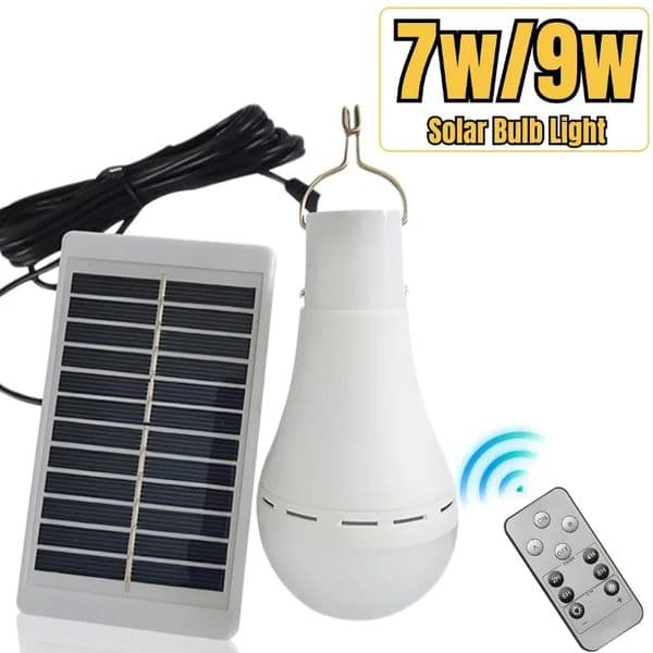 Hanging Emergency Sunlight LED Solar Light 5V USB Charged Bulb Outdoor Camping Tent Lights Waterproof 260423