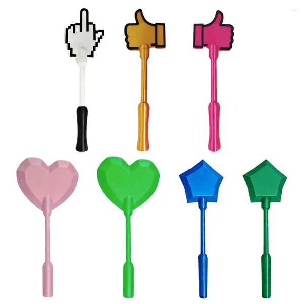 Card Holders Contactless Wand Star Payment Holder With Long Grip Handle For Self-Checkout Cafe Grocery Fast Gift