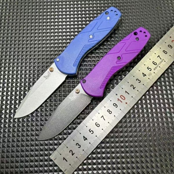 New BM585 Outdoor Multifunctional Pocket Knife G10 Tactical Self-Defense Outdoor Survival Camping Knife thumbnail 2
