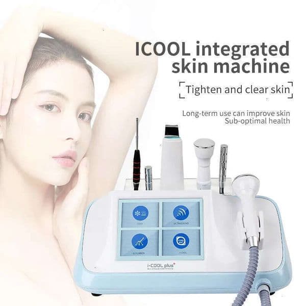 Ace Luxury Ultrasound Anti-Aging 6 In 1 Factory Outlet Skin Rejuvenation Professional Anti-Wrinkle Ion Ice Hammer Massage Anti-Swelling Equipme