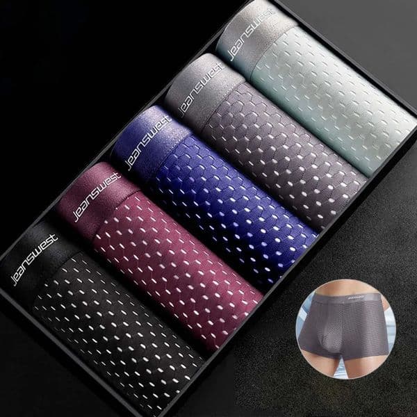 45Pcs Summer Man Underwear Breathable Mens panties Sport Mens clothing Polychromatic combination Plus Size Boxers man 260424
