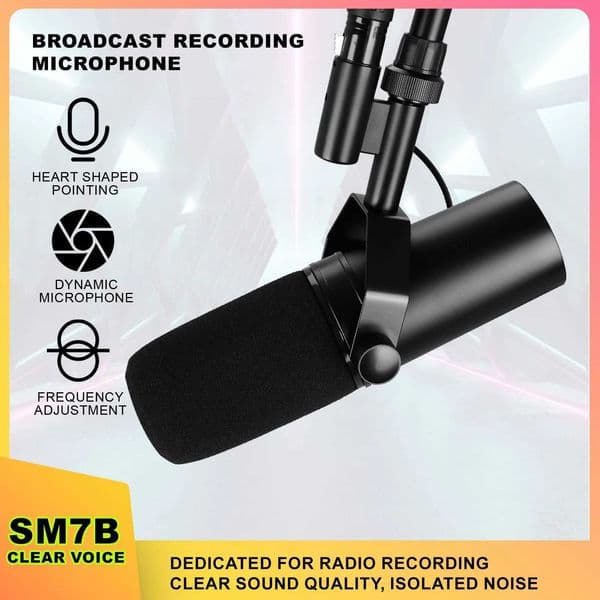 S7B professional dynamic heart-shaped microphone recording studio optional frequency response microphone suitable for live voc J260423