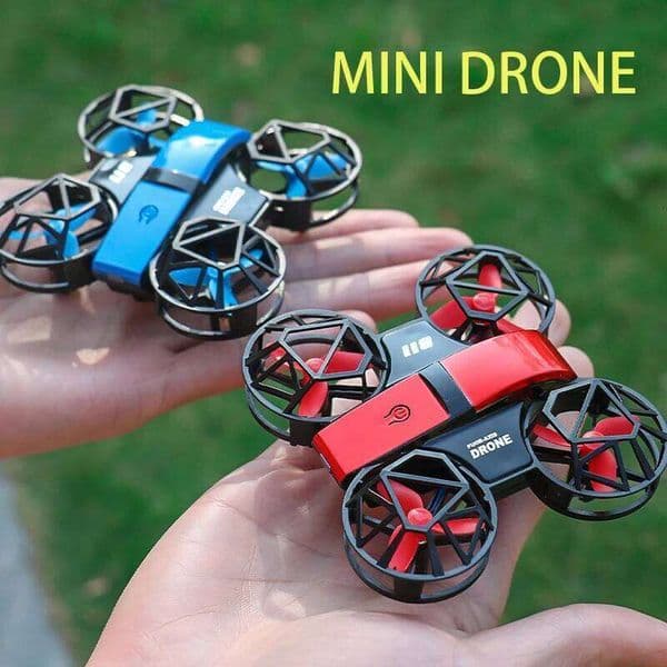 D12 Drone Mini Remote Control Aircraft New Children's Toy HD Dual Camera Fixed Height RC Quadcopter Starter Gifts Xingkaisheng