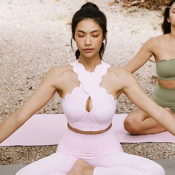 Active Sets Yoga Women Gym Workout Clothing 2 Pieces Fitness Suits Pilate Training Activewear Stretchy Soft Tracksuits Bra&Leggings Set