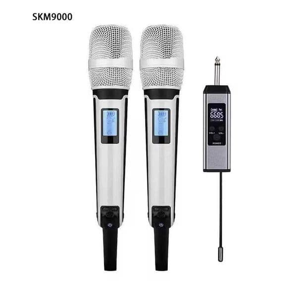 SKM9000 Wireless Microphone Professional UHF Frequency Adjustable Metal Sheel For Paryt Show Teaching Wedding J260423