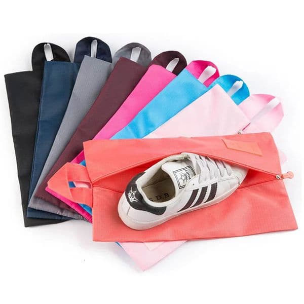 Portable Travel Shoe Bags Waterproof Oxford Cloth Shoe Storage Organizer Multifunction Shoe Pouch for Luggage 260423