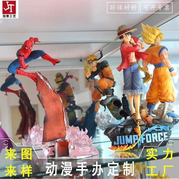 Model Toy Doll PVC Resin Cartoon Anime Figure Trendy Soft Plastic Doll Craft OrnamentL260424