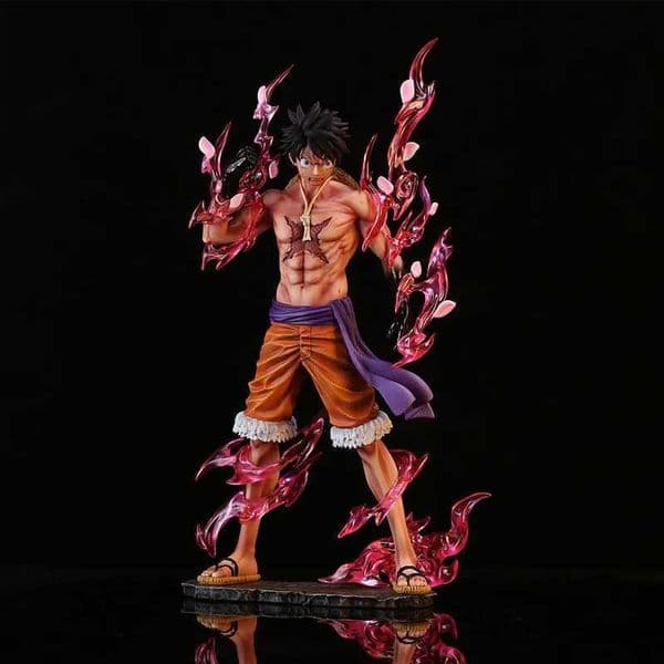 24cm One Piece Luffy Figures Monkey D Luffy Flowing Cherry Action Figures PVC Anime Collection Model Doll Toy Kid Birthday Gift S260423