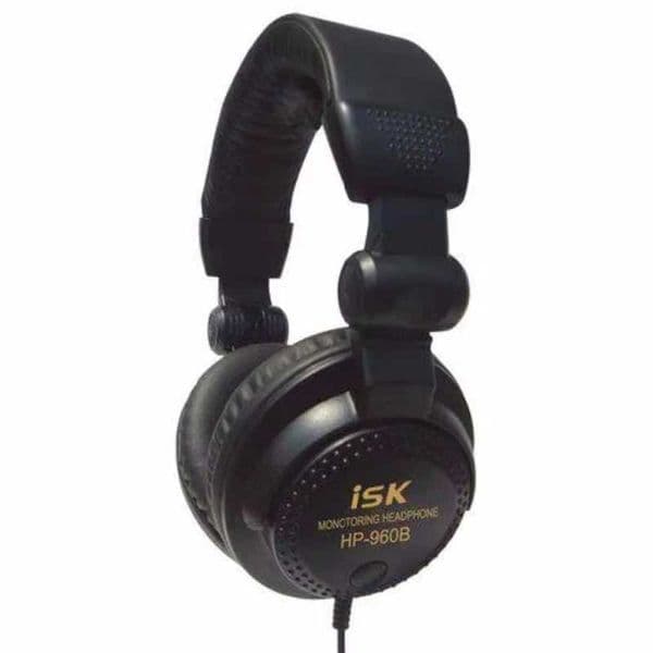 iSK HP-960B headband headphone auriculares studio monitor dynamic stereo DJ headphones HD headset noise isolating headset J260423