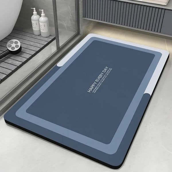 Designer Diatomite Bath Mats Bathroom Absorbent h Anti Slip Floor Mat Foot Carpet Quick Dry Shower Toilet Rug Doormat Washable Free Shipping 7