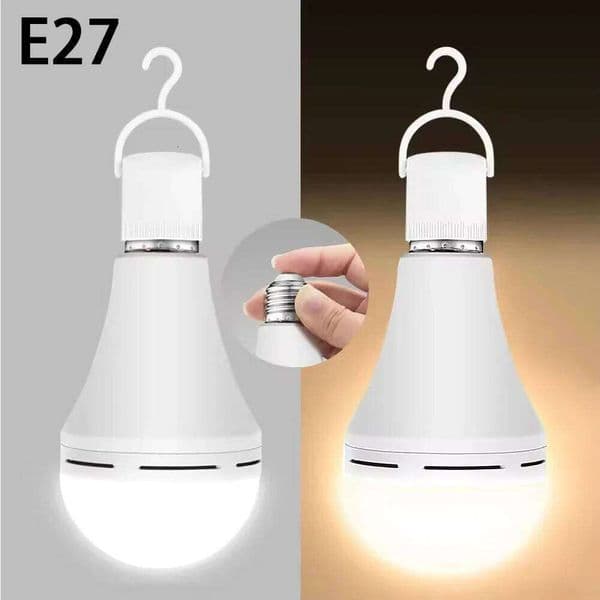 E27 LED 7W 9W 12W 15W High Brightness Outdoor Camping Fishing Energy-Saving Emergency Light Bulb S260423