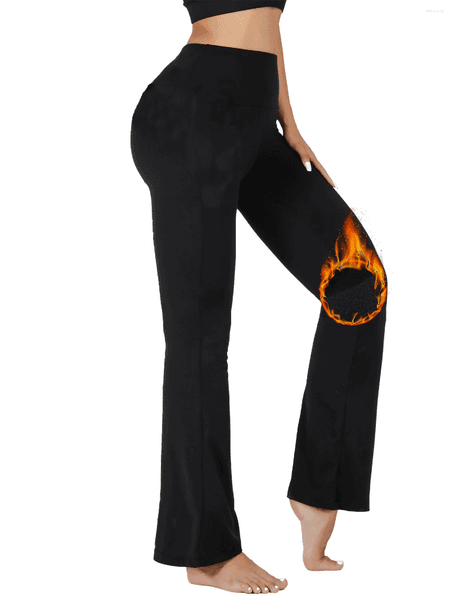 Women's Leggings Super Soft Flare Pants High Waisted Tummy Control Workout Yoga Bell Bottoms