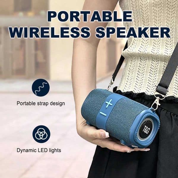 Portable Wireless Bluetooth Speaker Subwoofer Radio FM Computer Powerful Sound Box Music PC Bass Lamp Audio Caixa De Som Woofers Q260424