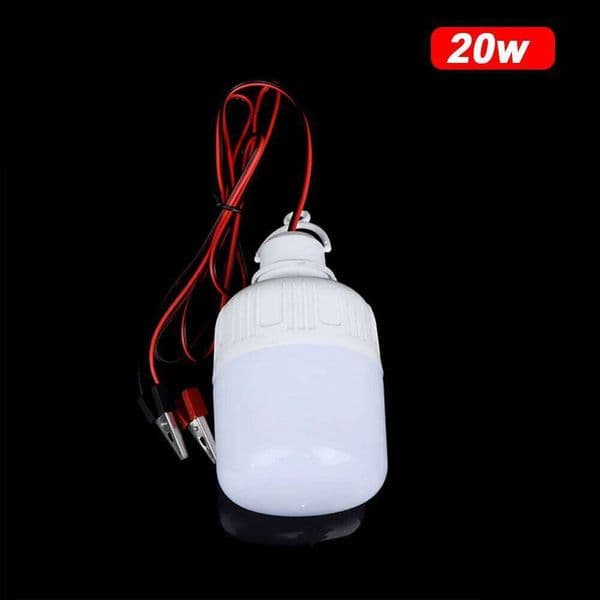 Portable Clamp lamp Emergency Lights Rechargeable LED Lantern Outdoor Tent Lamp BBQ Fishing Camping Lighting Bulb 5/9/15/20/30W S260423