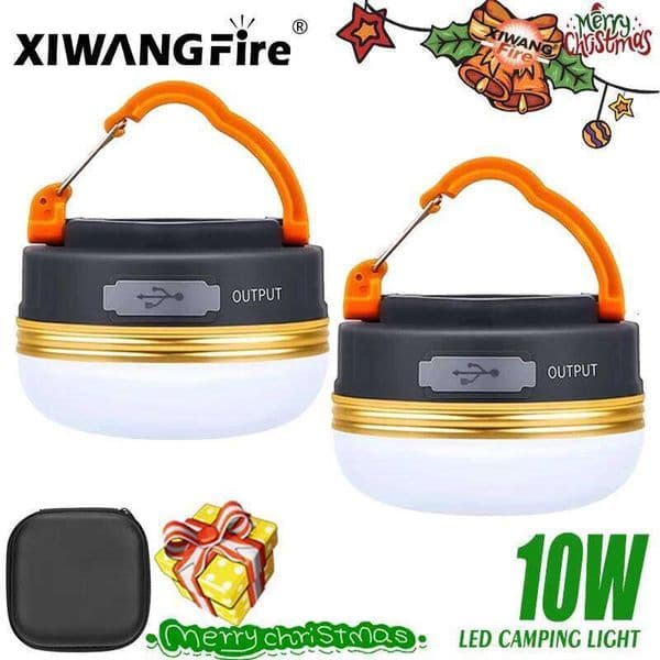 Portable LED Camping Lantern,3 Lighting Modes,Magnetic Flashlight for Tent/Camping/Home/Emergency Christmas Gift to Traveler S260423