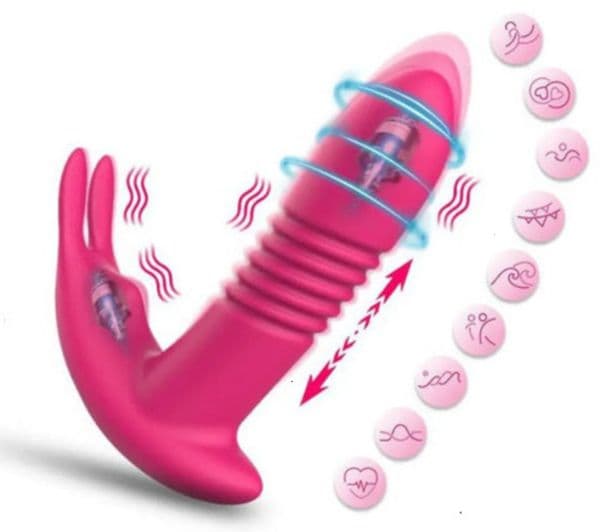 2026 New Vibrators G-Spot 3 Motors Dildo Vibrator Anal Vagina Double Penetration Clitoris Penis Stimulator Sex Adult Toys Toys For Women Men adult toys Couples 1013