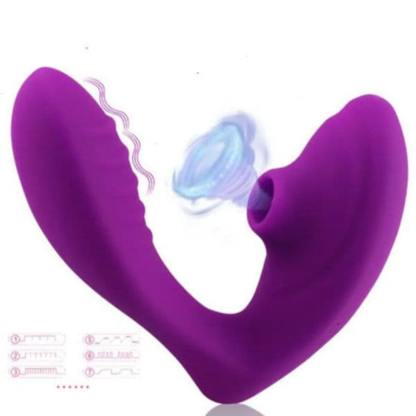 Vagina Sucking Vibrator Dildo Oral Suction Clitoris Stimulation Female Masturbation adult toys Erotic Sex Toys For Women Y191015 Fr 013 1013