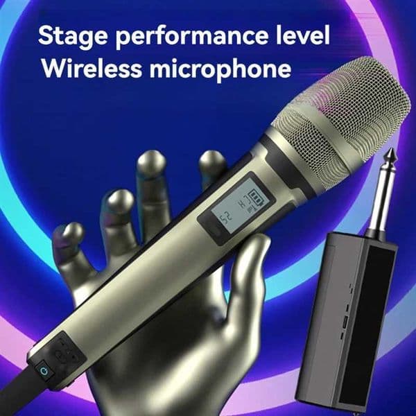 B04B-SKM9000 Wireless Microphone Professional UHF Frequency Adjustable Ultimate Sound Clarity For Show Teaching Wedding J260423