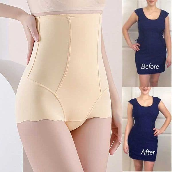 High Waist Body Shaper Women Tummy Control Panties Seamless Shaper Hip Lift Underwear Postpartum Slimming Shapewear Plus Size L260423