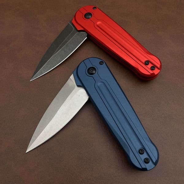 All-New BM491 Folding Knife S90V Steel Blade with Aluminum Handle for Outdoor Camping Cutting Survival Scenarios Daily Carry Tool thumbnail 2