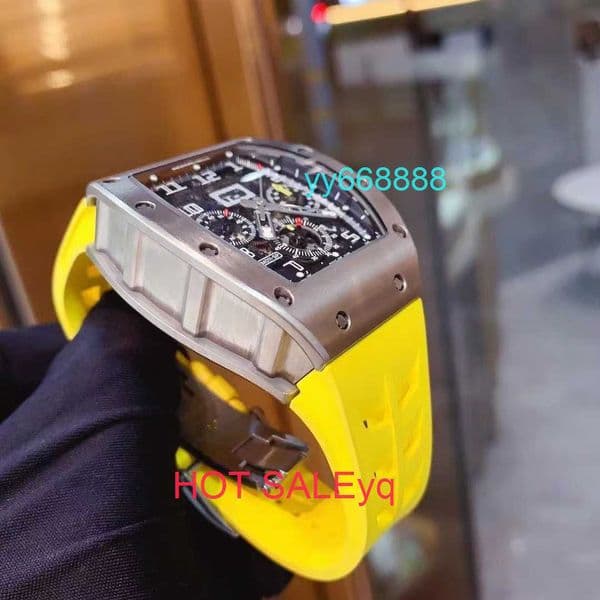 Luxury Designer Watch Men's Watches Wristwatch Automatic Mechanical Movement watches R011 grey titanium alloy hollow VNWRq yqtgood