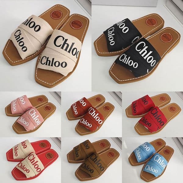 With Box Designer Shoes Luxury letter outdoor Sandals Flat Slides Womens sandal sandale shoes casual bottom summer flat white flip flops women