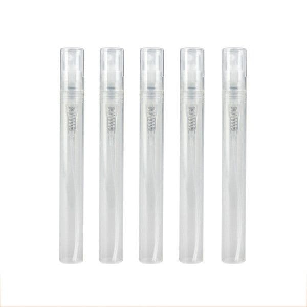 5ml Plastic Snap Sealed Spray Bottle, Portable Empty Vial, Travel Cosmetic & Perfume Sample Sub-pack Container