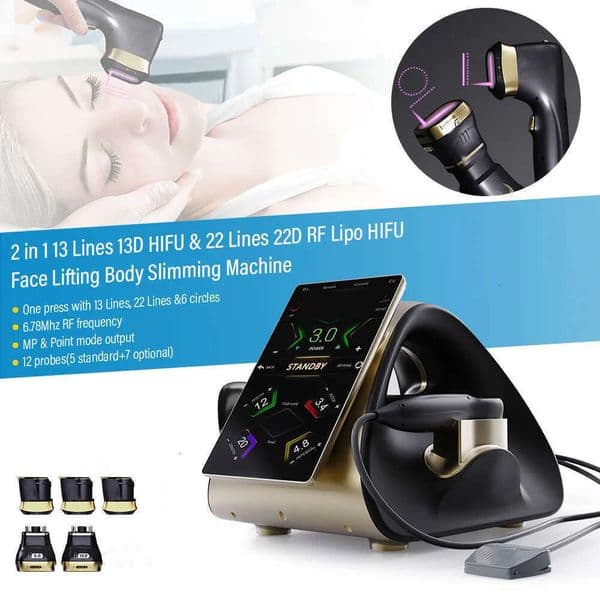 Ace Ace New Arrivals Hifu 22D MAX Machine Multi-Hifu And Lipo-Sonix High Intensity Focused Ultrasound Hifu 7D Facial And Body
