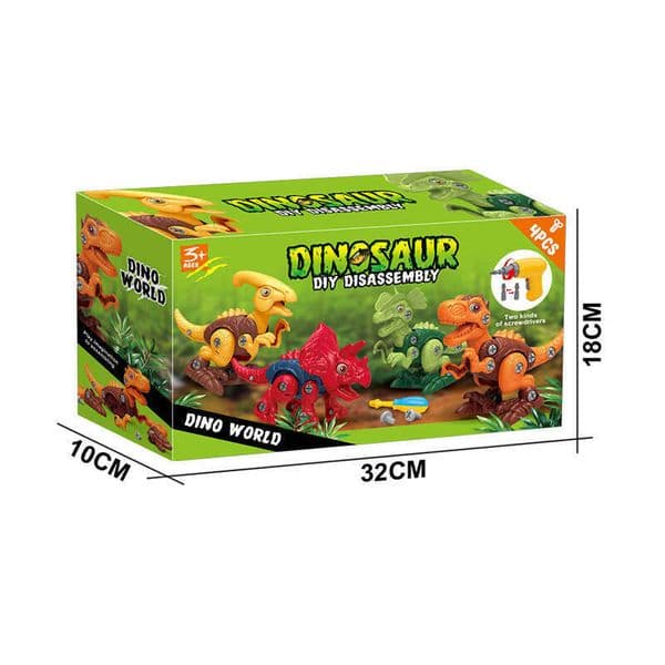 2026 New New Disassembly And Assembly Dinosaur Toy, Tyrannosaurus Rex perfume Educational Building Block, DIY Splicing Interactive Play colo