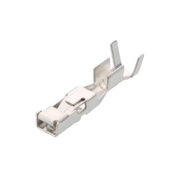 50 Pcs DJ622-F2.8B Automotive Copper Terminal Tin-Plated Spring Connector 15304720 for Wiring Fitting Accessories