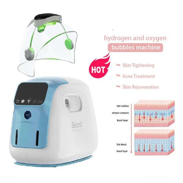 Ace High-Quality Oxygen Facial Machine Hyperbaric Spray Beauty O2derm Dome Therapy Oxygen Infusion Facial Mask For Skin Car