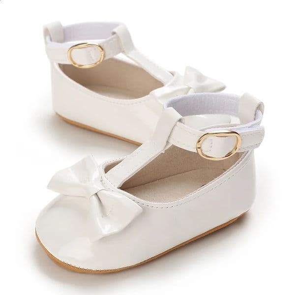 HAIZHIW Fashion PU Leather Baby Princess Shoes born Girls Moccasins Rubber Sole Prewalker Nonslip Summer First Walkers 260424