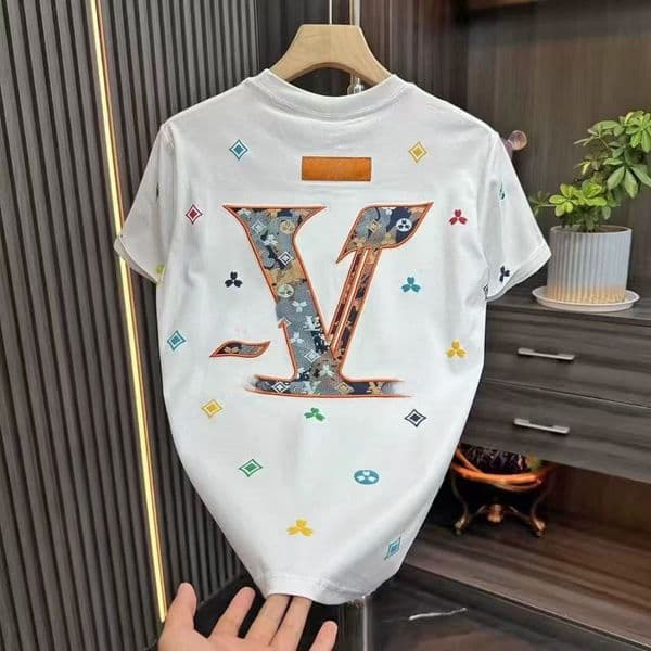 designer t-shirts mens and women's shirt fashionable letter printed round neck short sleeved t-shirts Men's Tees & Polos Men's T-Shirts