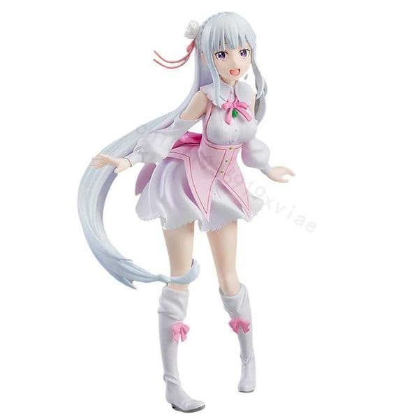 17cm Re Zero Starting Life in Another World Anime Figure Emilia Action Figures Kawaii Memory Snow Emilia Collection Model ToysL260424