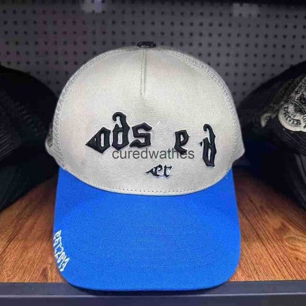 Gspeed Duckbill Cap Embroidered Baseball Cap Couple Hat Summer Breathable Mesh Back Hats Casual Letter Caps Men Women Fashion Adjustable Street Hip-Hop 3SR2