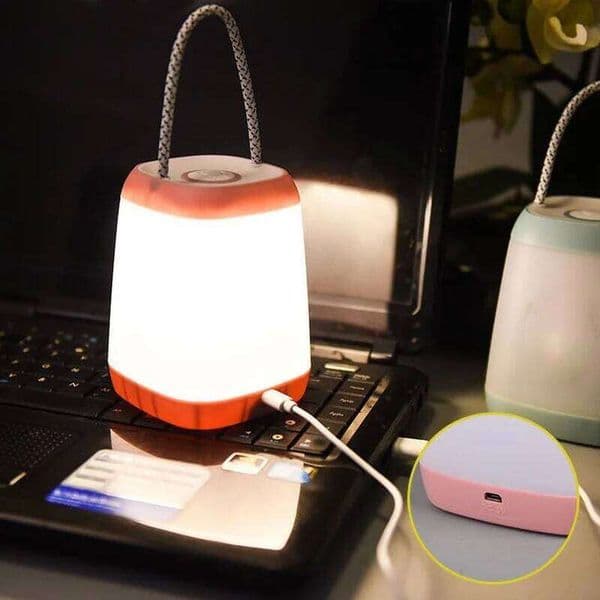 LED Lamp Portable Rechargeable Eye Protection Table Light Bedroom Bedside Touch USB Power Supply Sleep Nursing Night Lamps